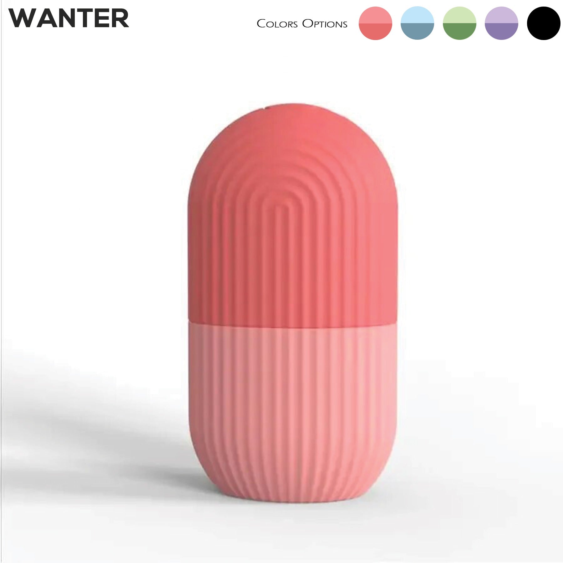 3 in 1 Silicon Face ice Roller